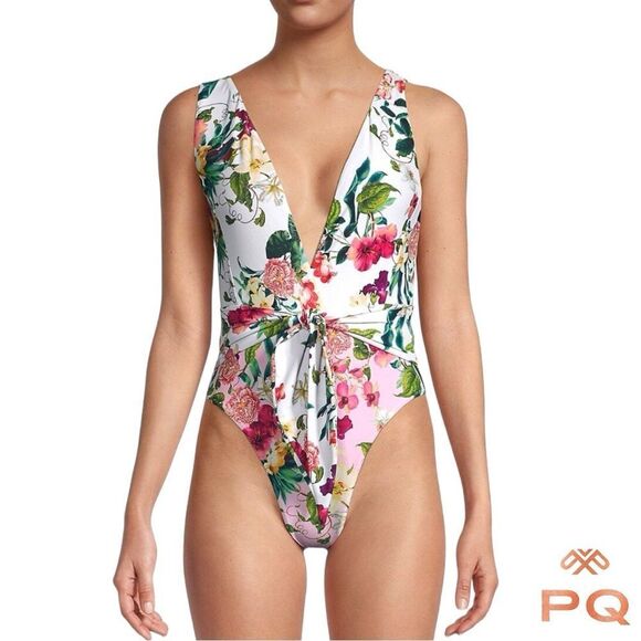 PQ Swim Summer Hibiscus Sierra One Piece - Picture 6 of 16